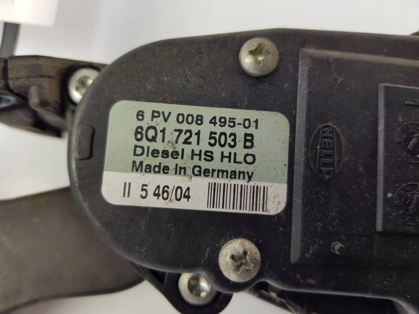 PEDAL 6Q1721503B VOLKSWAGEN POLO