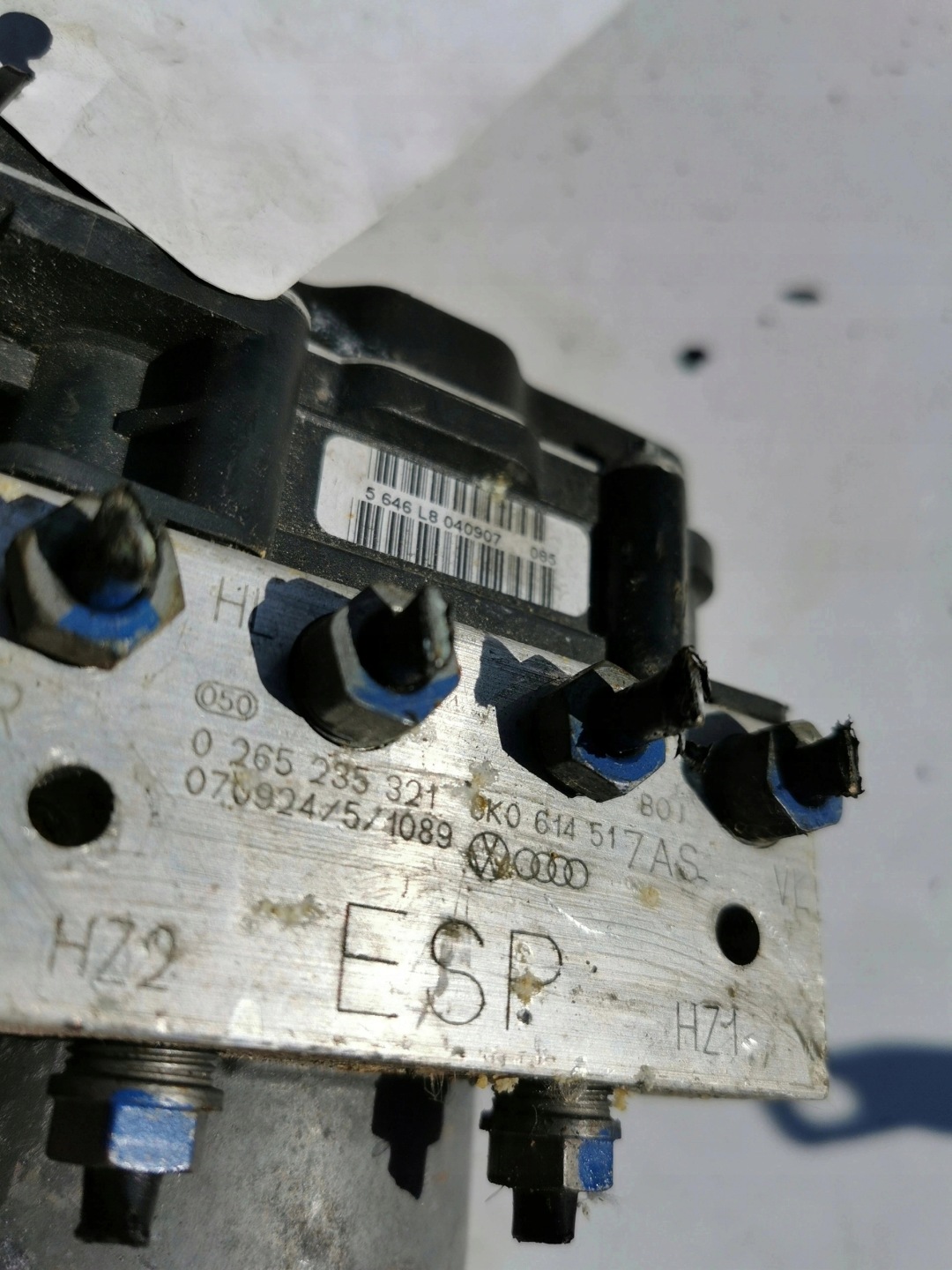 AUDI A4 B8 A5 8K0614517AS 0265235321 Pompa ABS modulo Originale