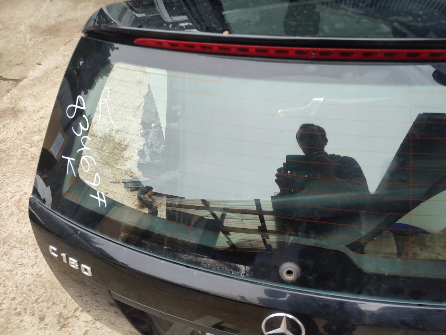 boot door rear Mercedes W204 040 kombi