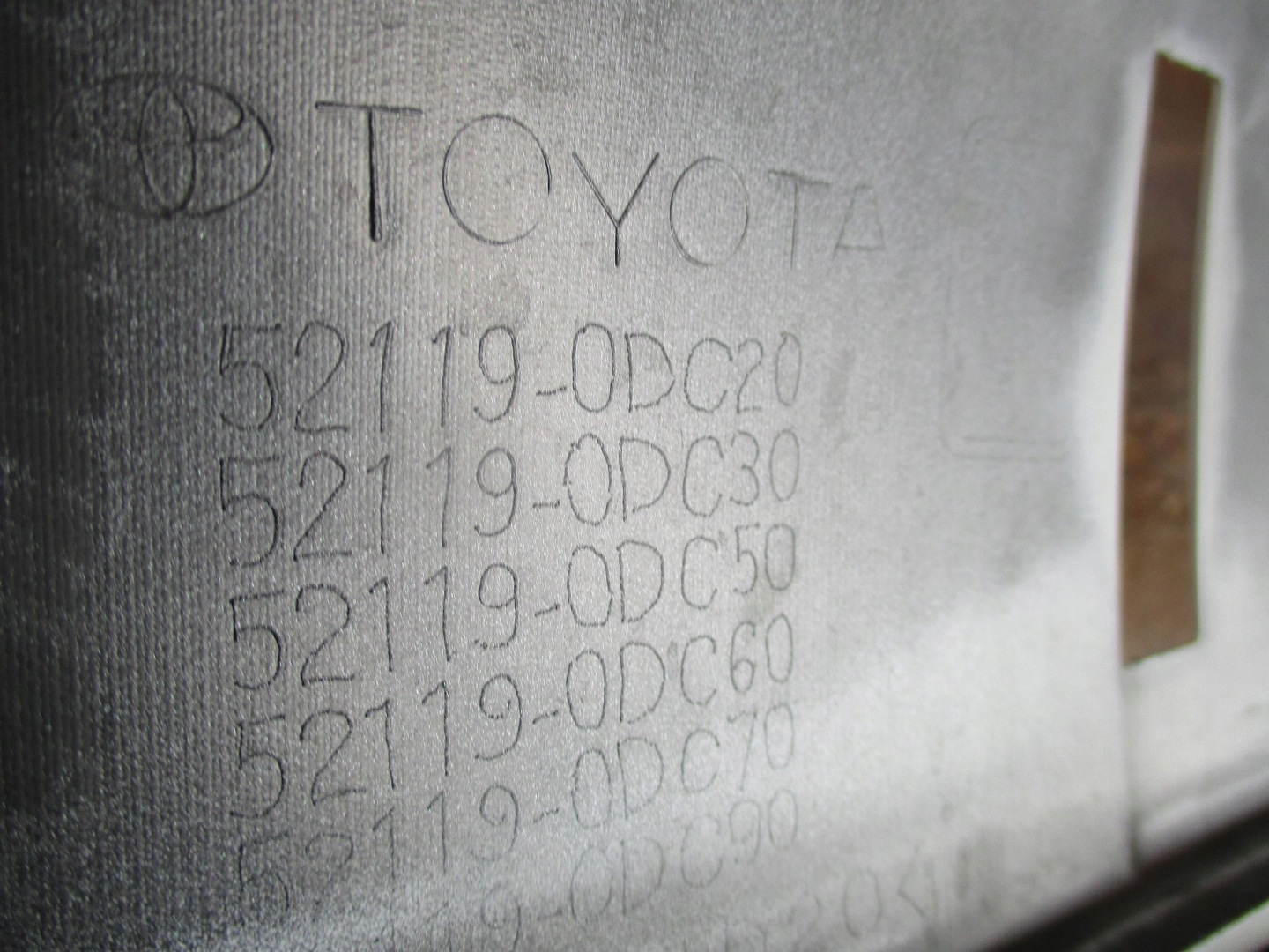 bumper front front TOYOTA YARIS CROSS