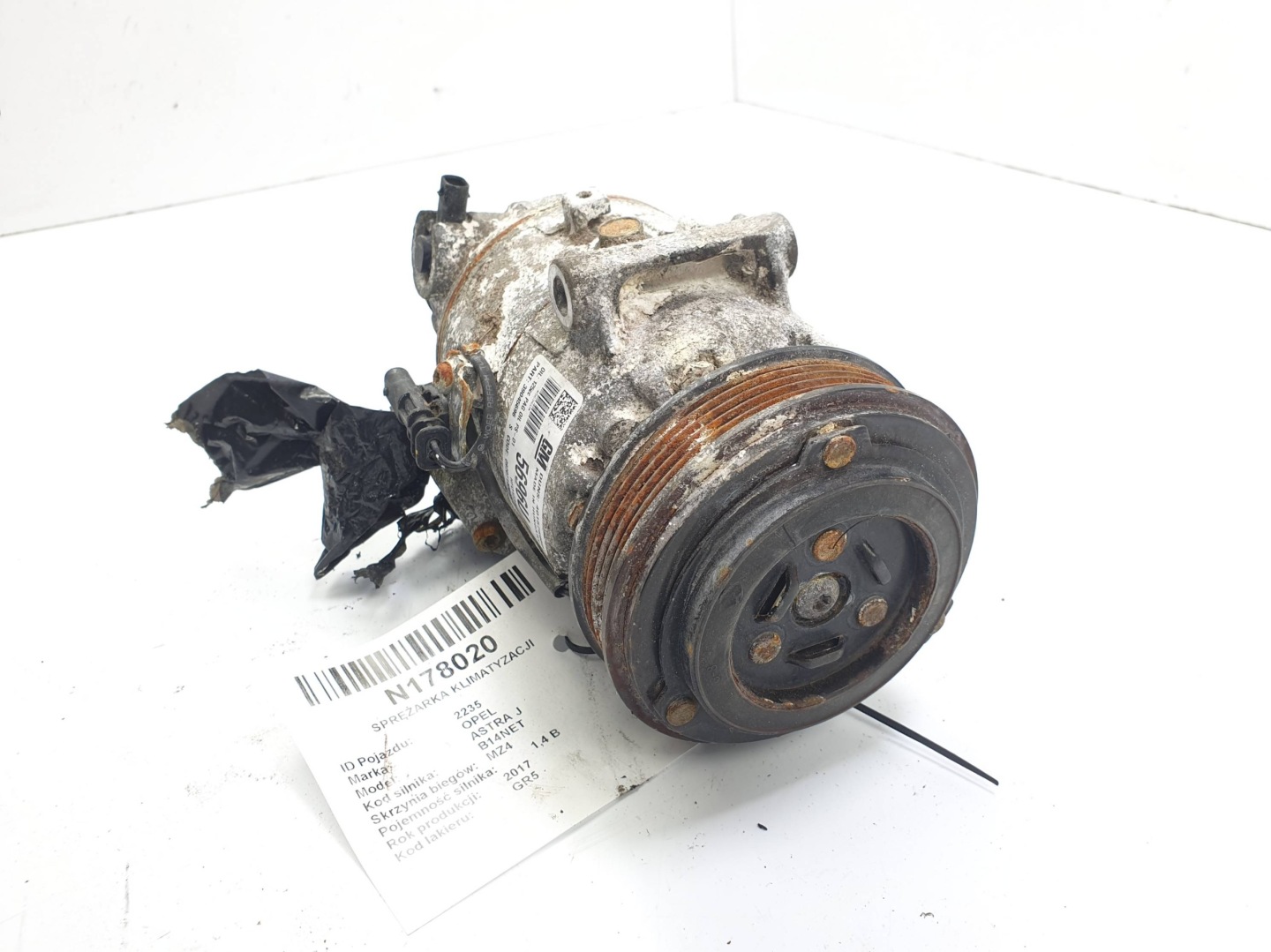 Klimakompressor klimaanlage 39045696 OPEL ASTRA J