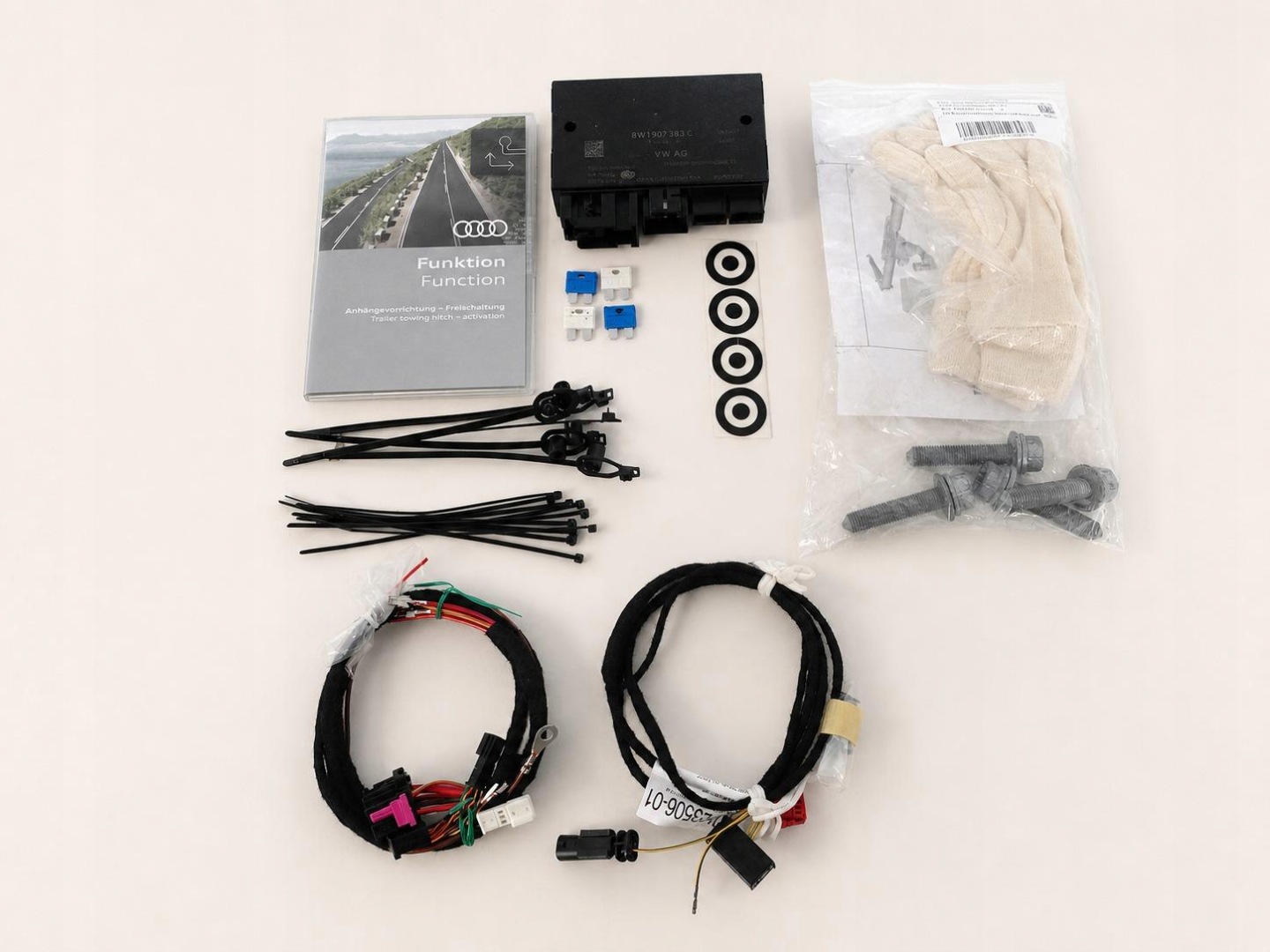 AUDI Q5 SQ5 II 80A FY LIFT 17-25 module control unit bundle HAKA tow bar