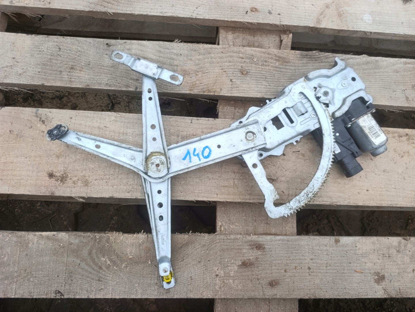 mechanism window regulator right front OPEL CORSA C 13173074