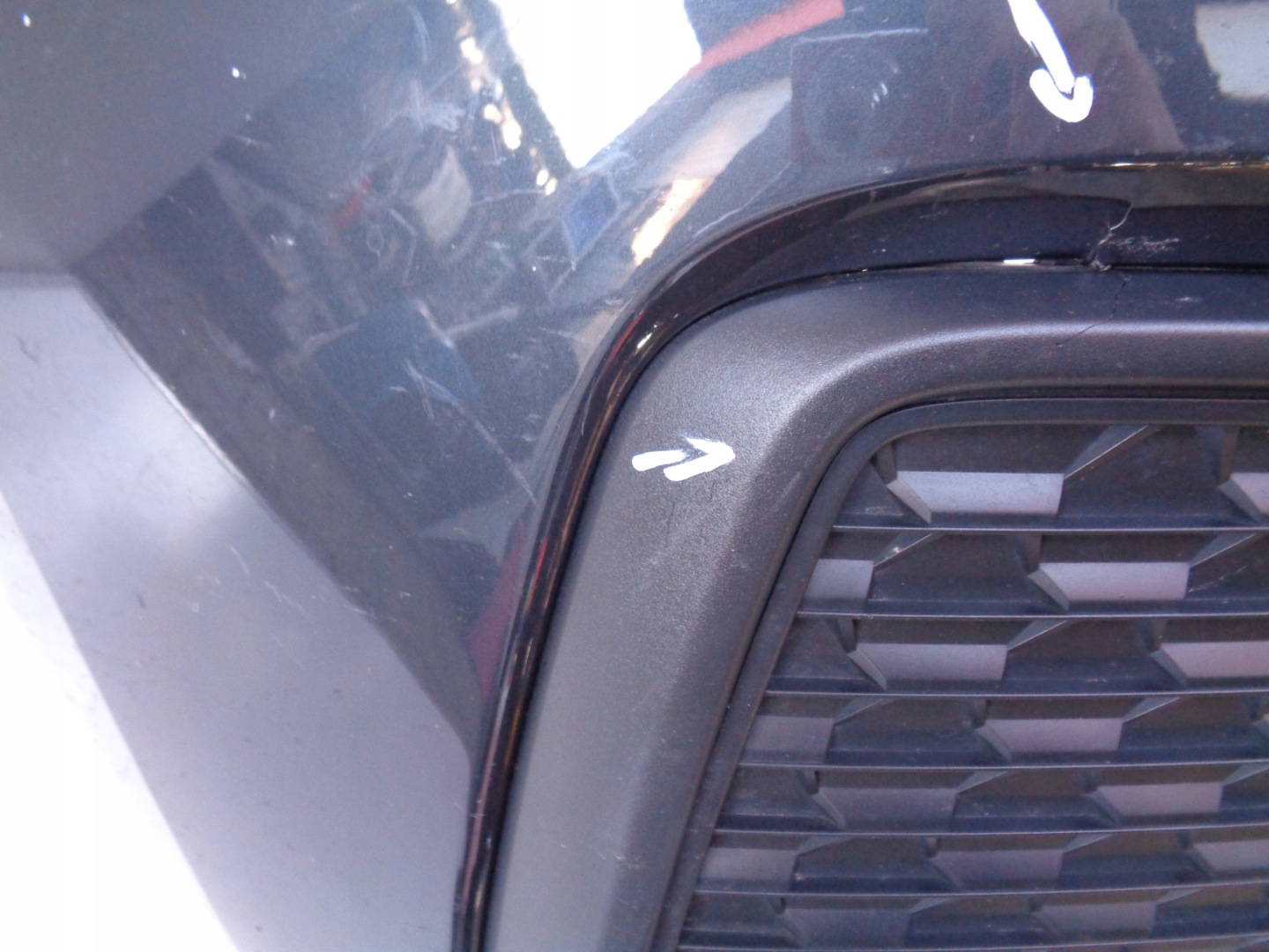 front bumper AUDI A1 II 82A 18- NR 43663