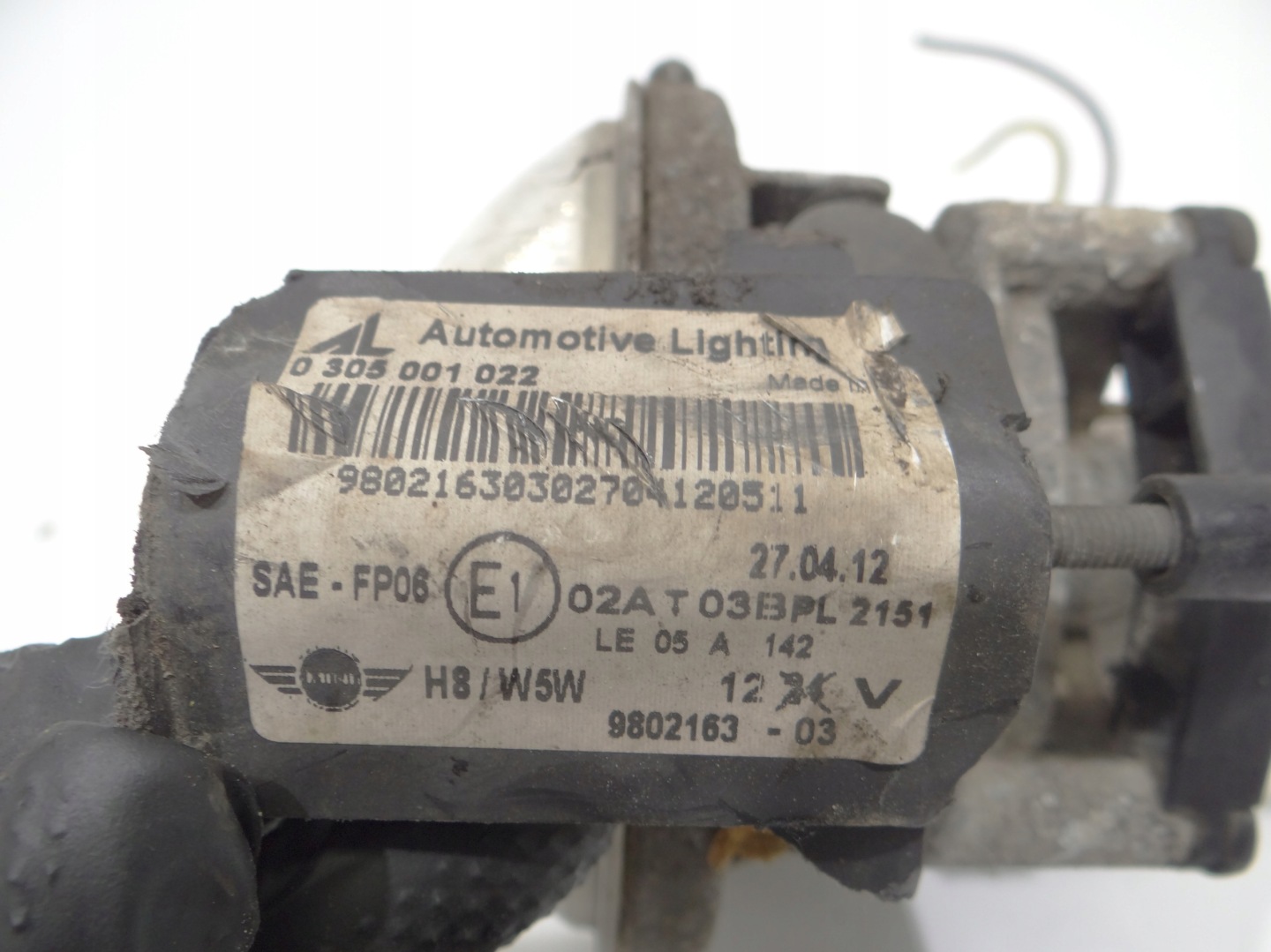 Nebelscheinwerfer links MINI R60 9802163