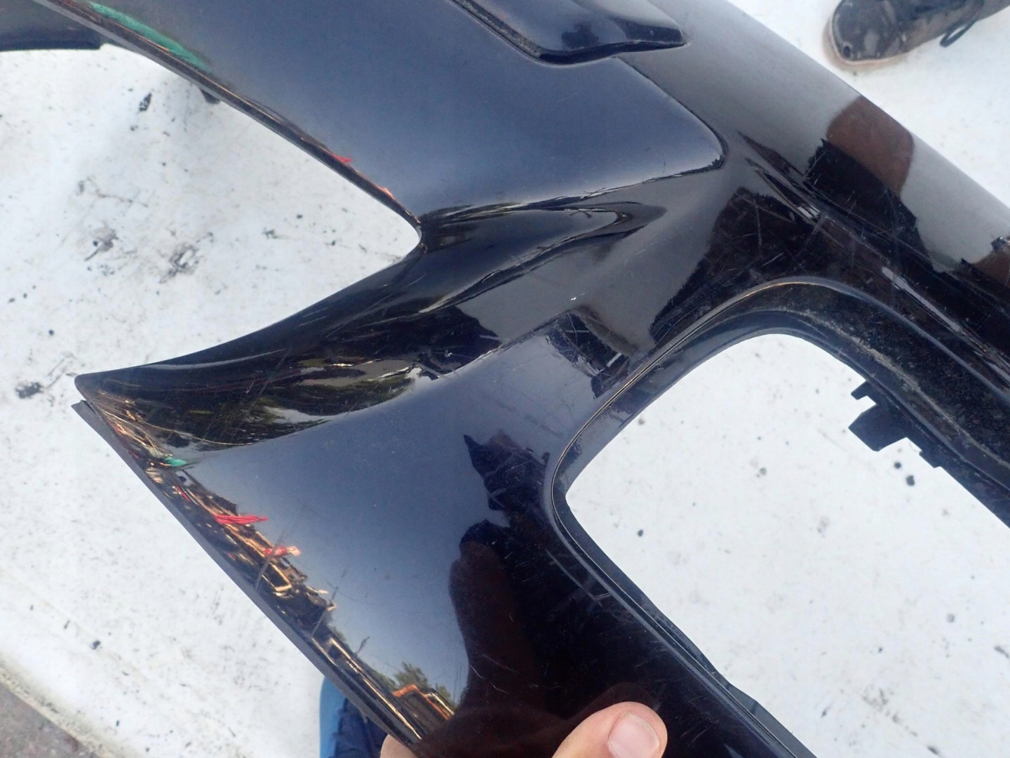 VOLVO V70 II LIFT 05-07 bumper front front SPR