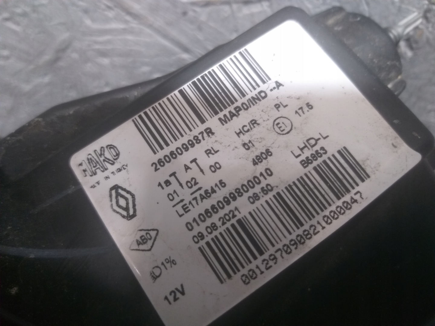 light front left RENAULT CLIO V 5 FULL LED