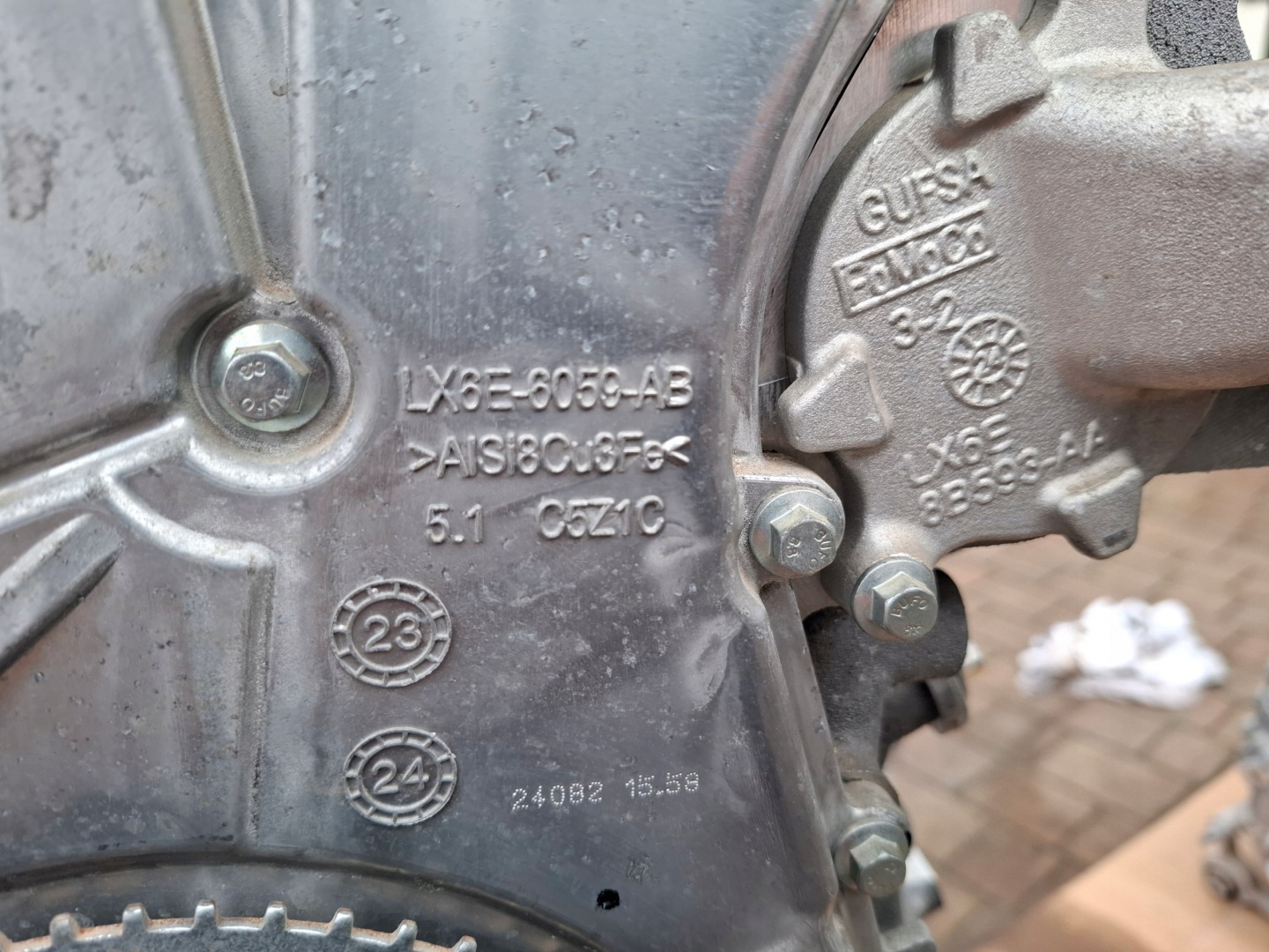 engine BGDA FORD KUGA III MK3 LIFT 2.5 HYBRYDA 24R