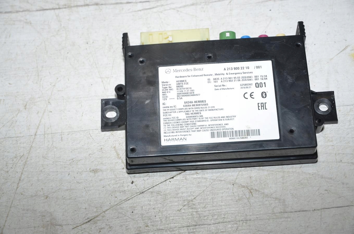 module control unit Mercedes W176 lift