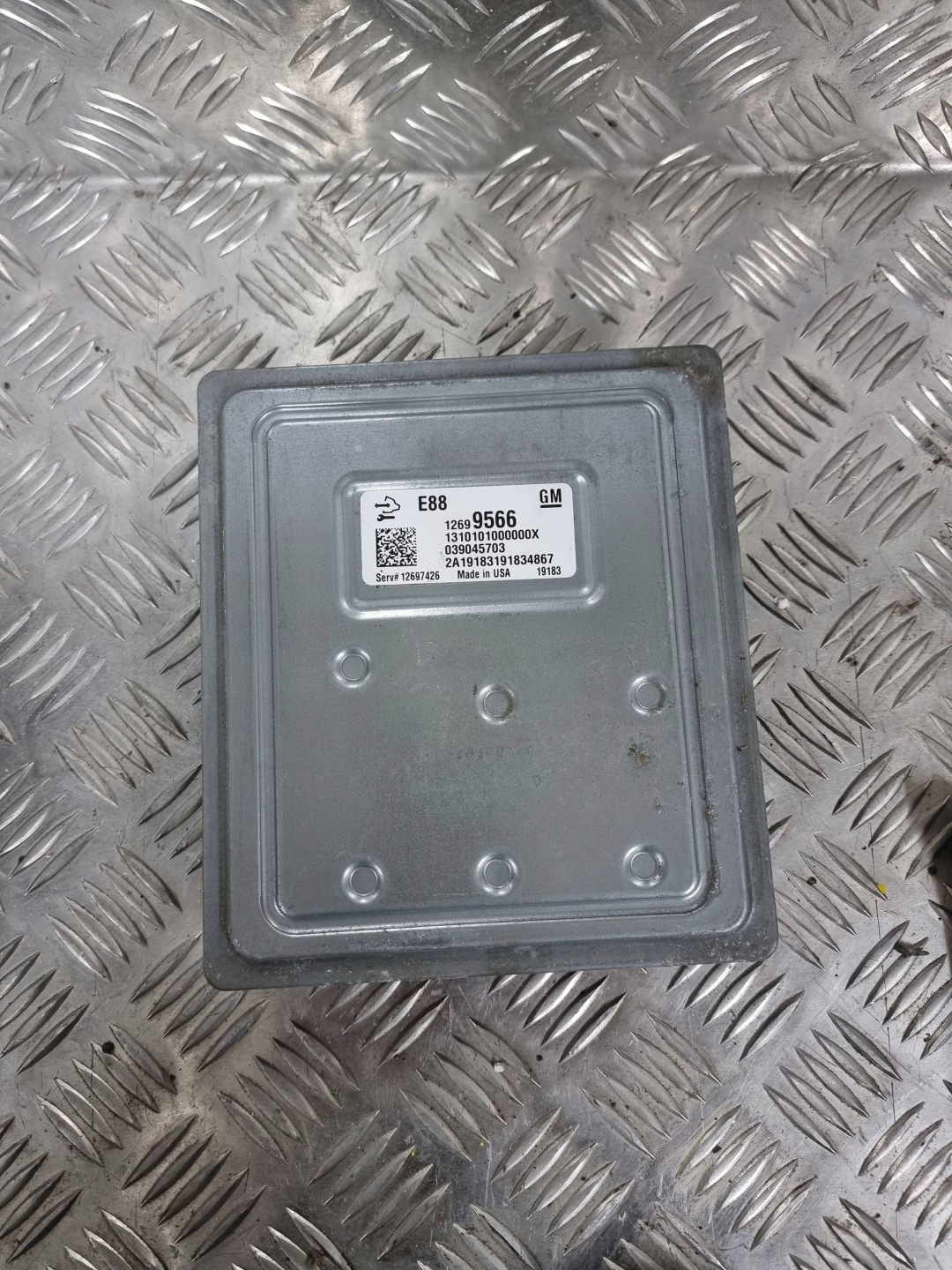 control unit of the engine 1.4t Opel Astra K 12699566