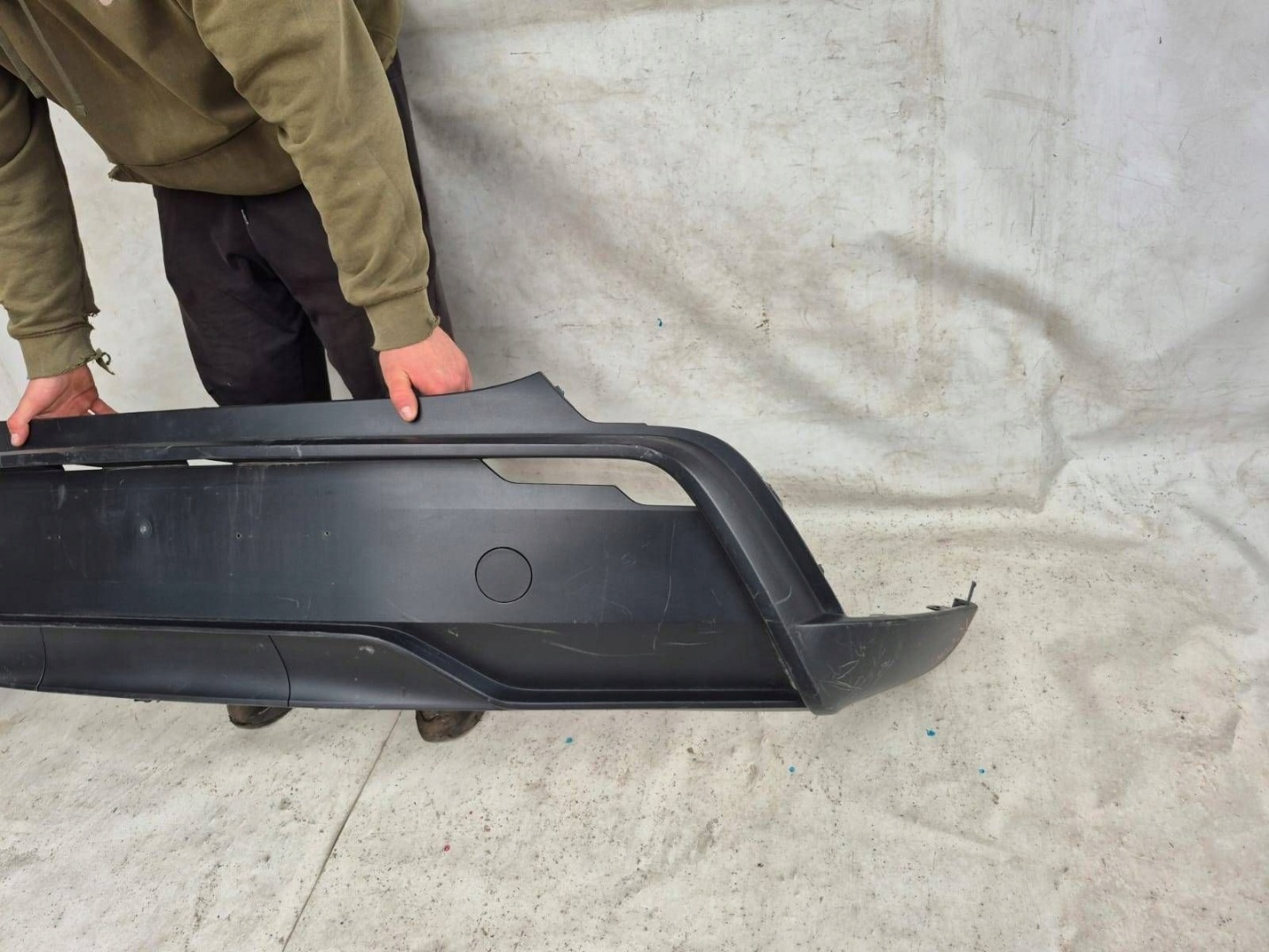 TESLA MODEL Y JUNIPER LIFT 25- spoiler der Stoßstange heck hinten