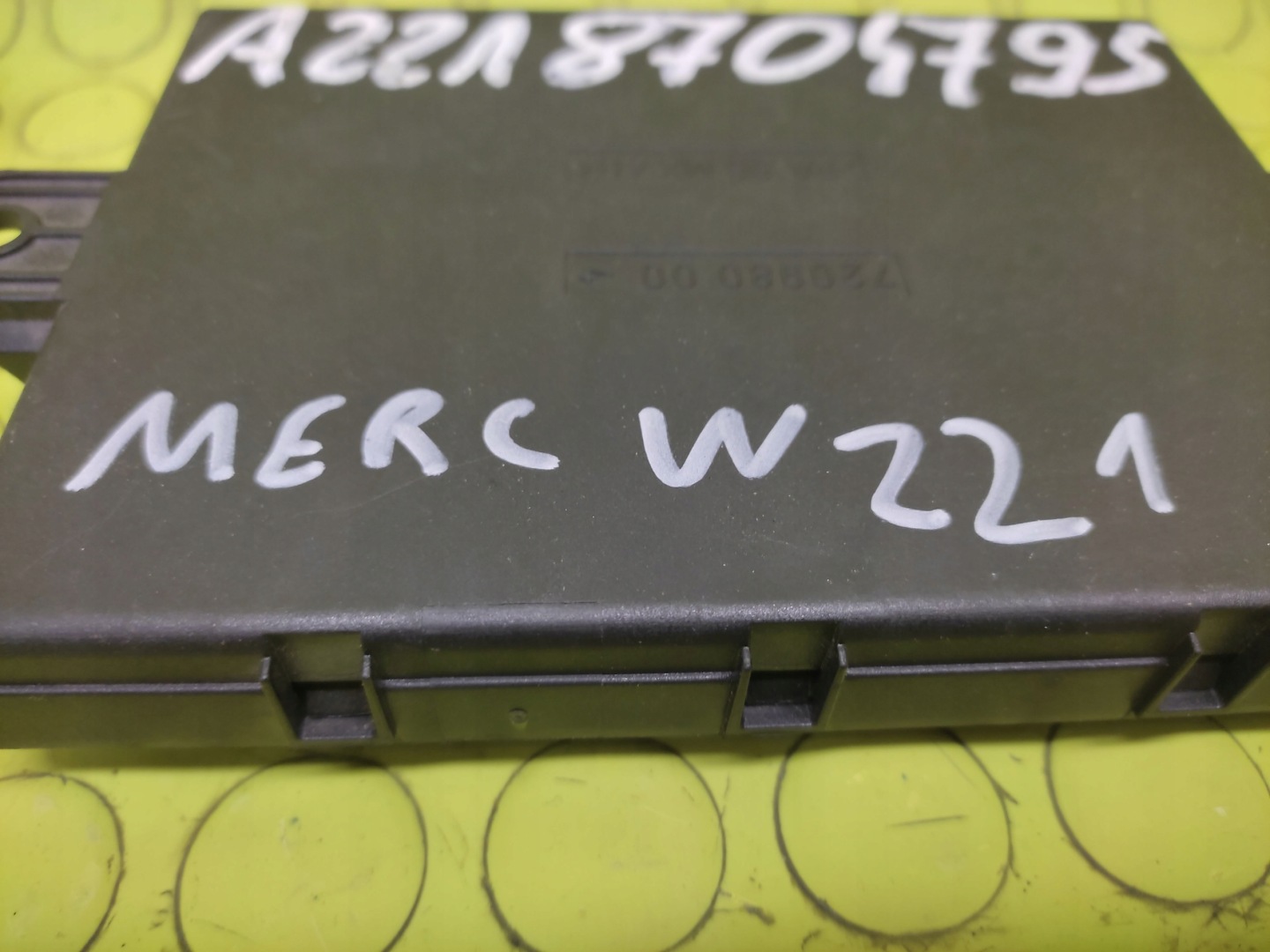 MERCEDES W221 control unit door right front