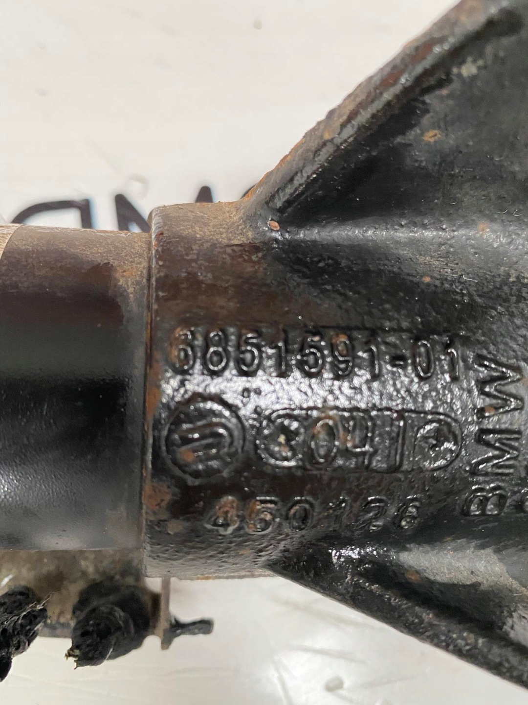 shock absorber left front BMW X6 F16 VDC
