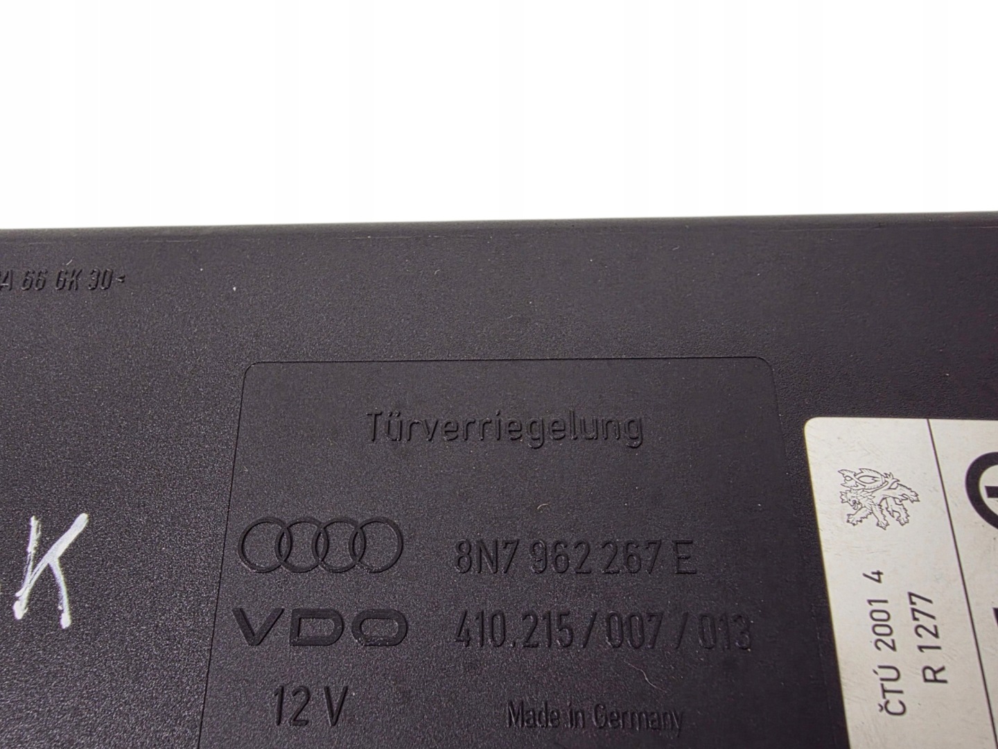 AUDI TT CABRIOLET Unité commande confort ORG. 8N7962267E