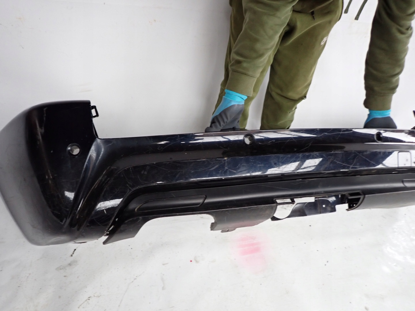 BMW X3 E83 M PAKIET bumper rear part rear PDC 34143390