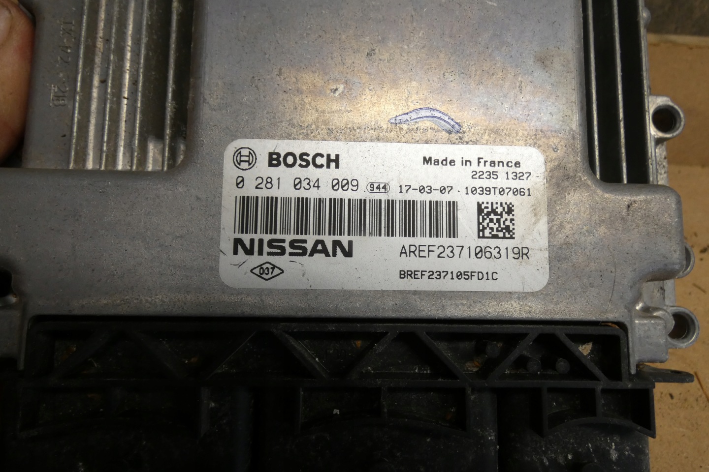 computer NISSAN MICRA K14 0281034009