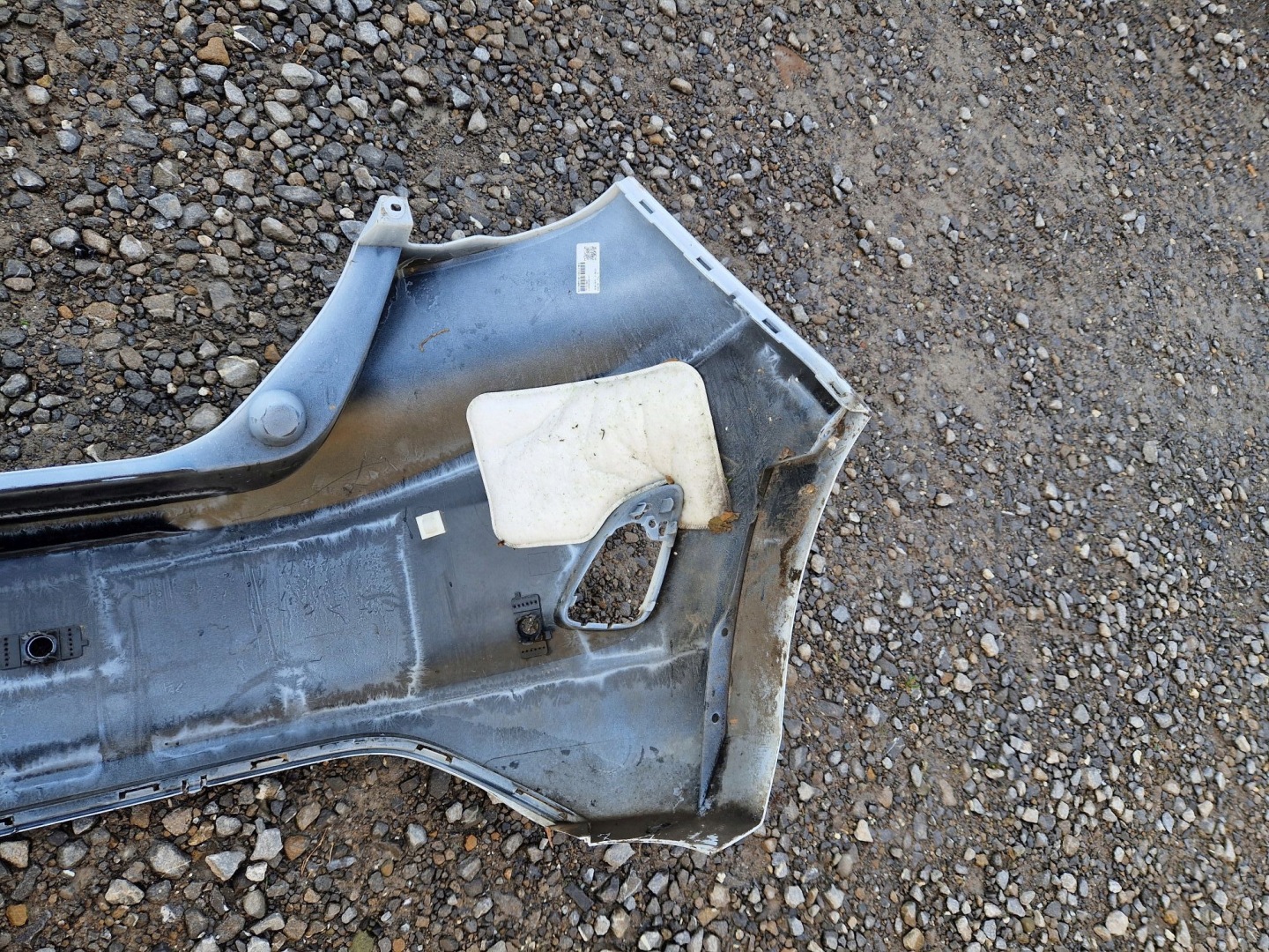 bumper rear FORD FIESTA MK8 2017R->