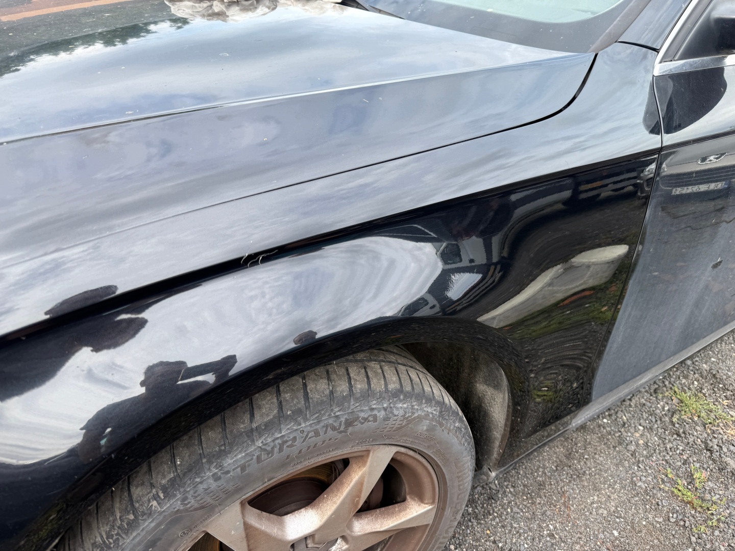 AUDI A4 B8 07-11 PRZEDLIFT fender left front LZ9Y