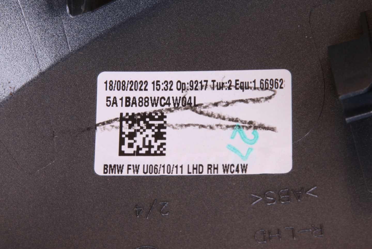 BMW X1 U11 2 U06 cover mirrors right C4W