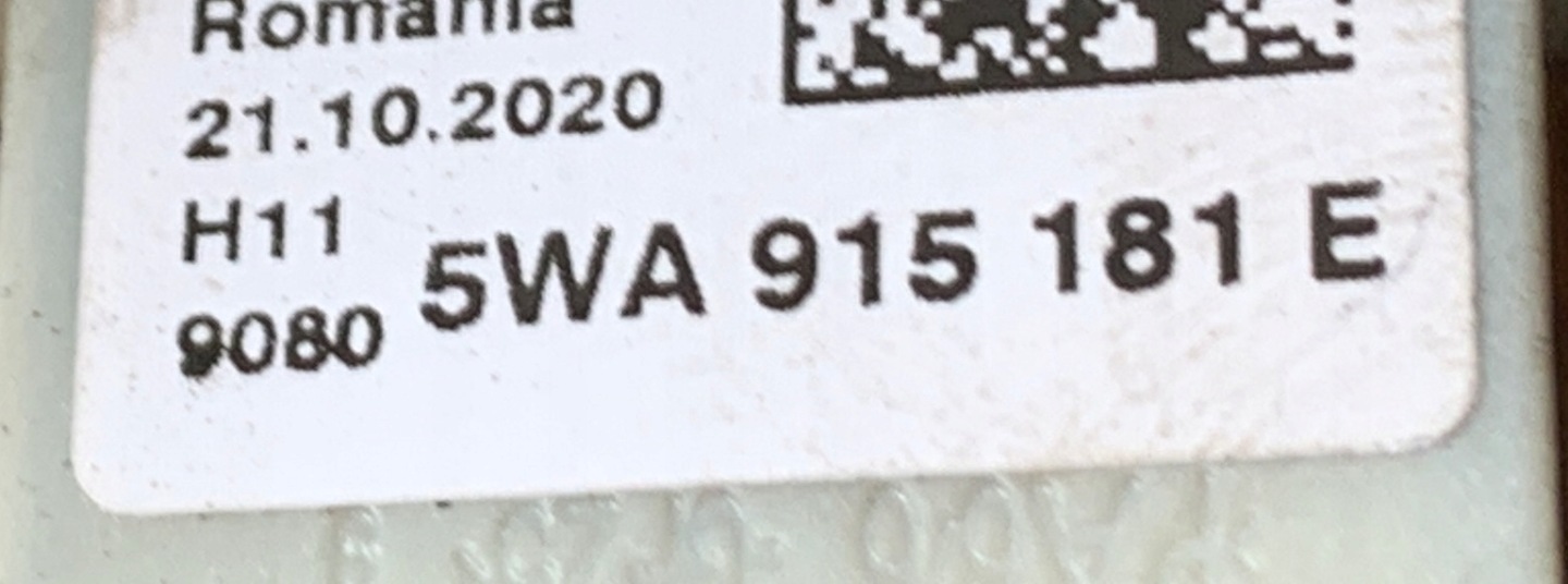 Borne négative OCTAVIA IV 5WA915181E