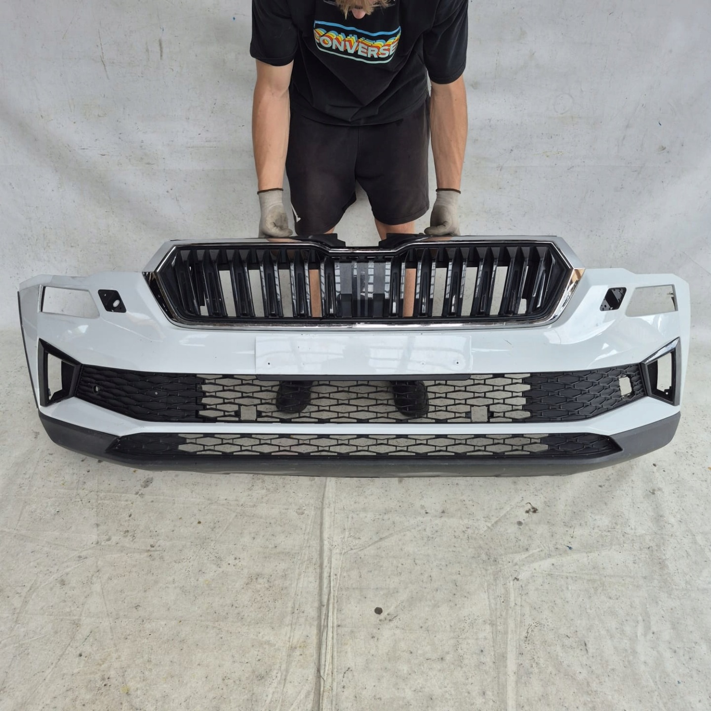 SKODA KAROQ 57A LIFT 21- bumper front front SPR 57A807221D