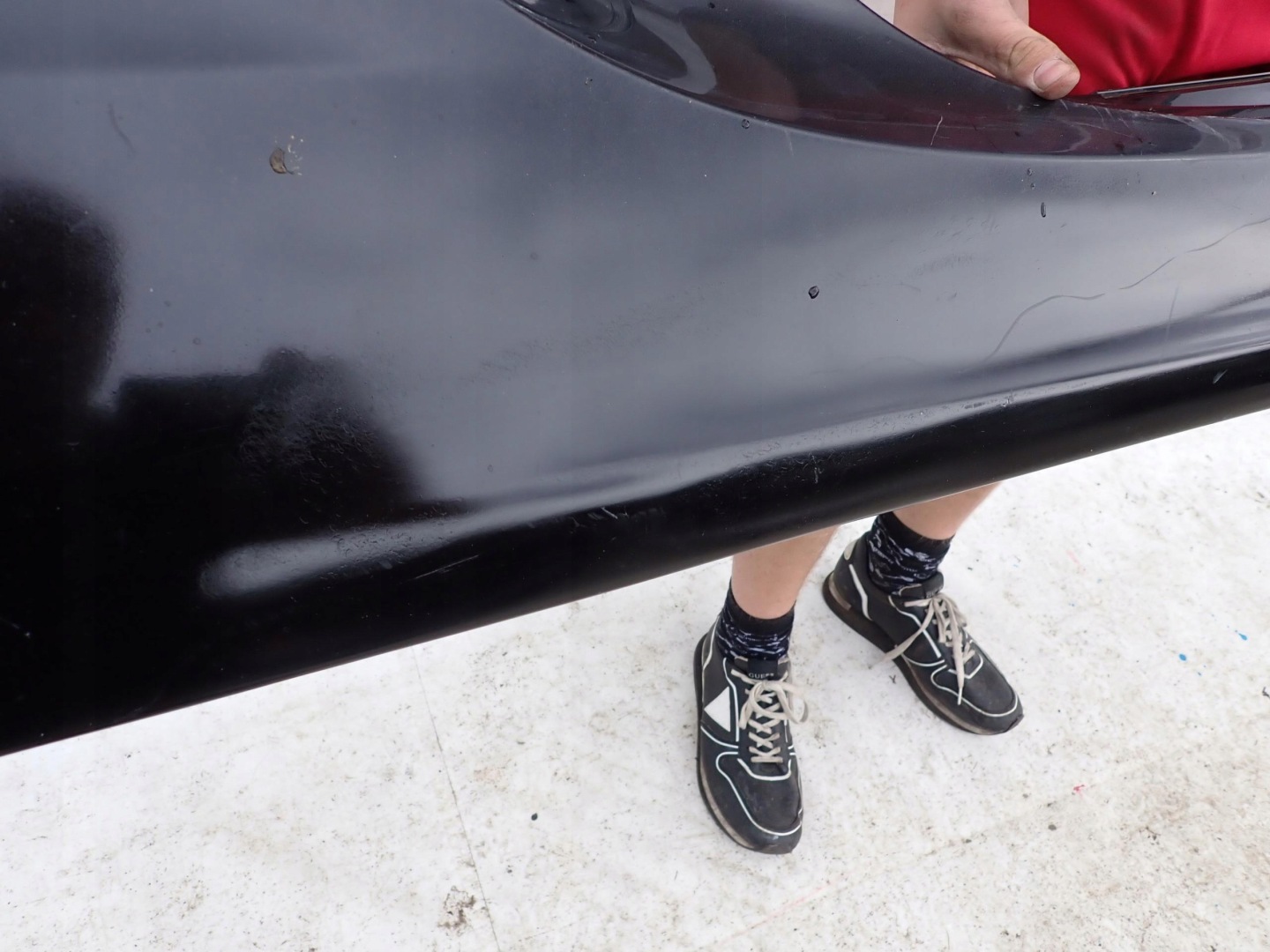 PORSCHE CAYMAN II 981 12- moulding threshold right