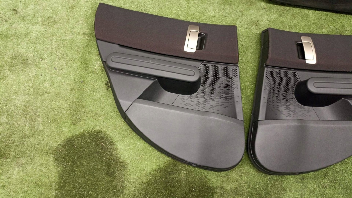 MINI U25 upholstery door side front rear part KOMPLET WERSJA UK