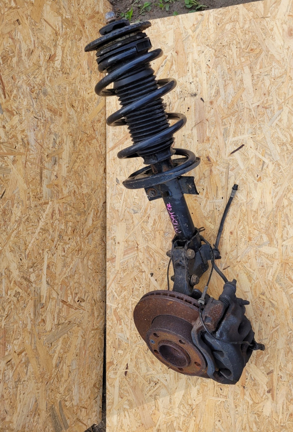 swing right McPherson RENAULT MASTER III 2.3 DCI