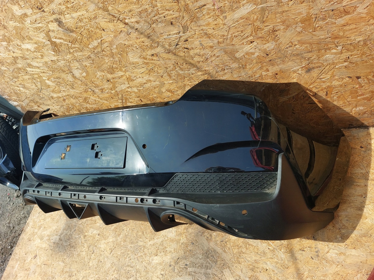 bumper rear part Hyundai i30 17- 86611-S0700