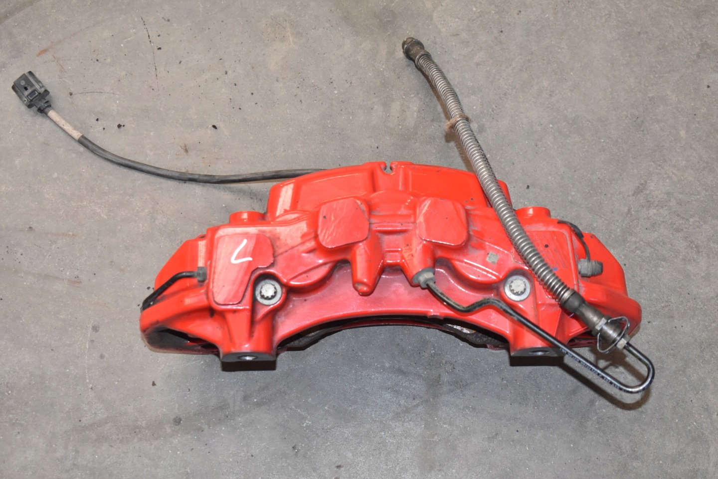 perfect condition caliper front front left PORSCHE CAYENNE 9Y 1