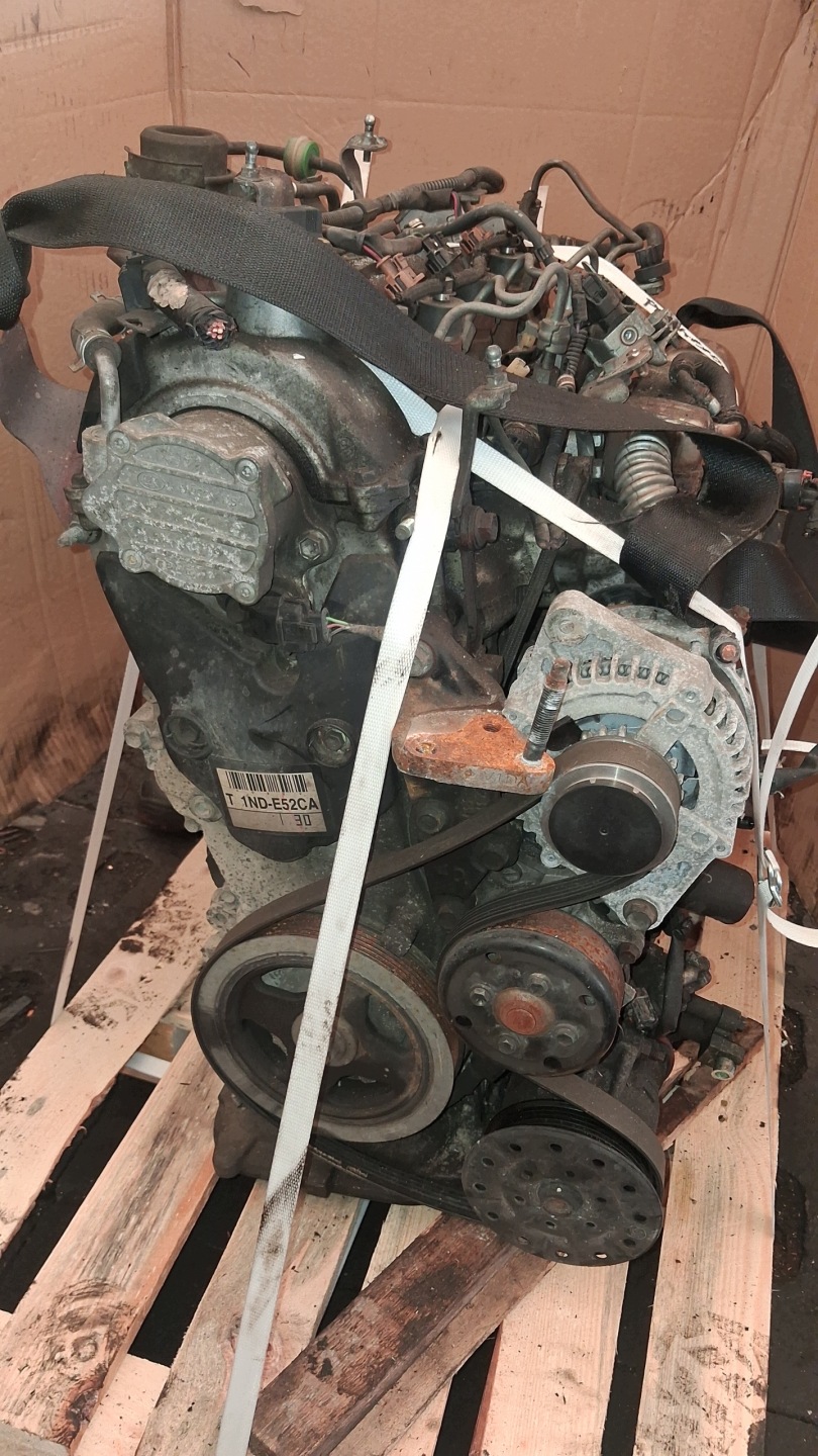 engine complete TOYOTA AURIS 1.4 D4D 1ND-E52CA PEWNY PO STLUCZCE