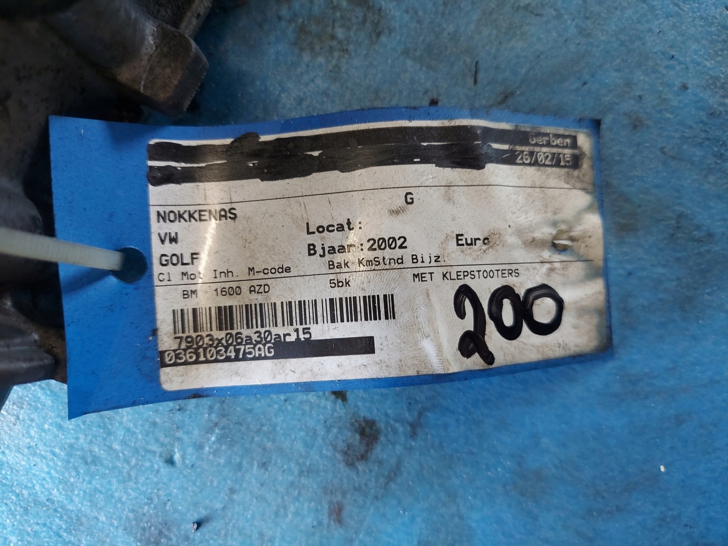 head. LEON and,GOLF IV 1.6 16V AZD