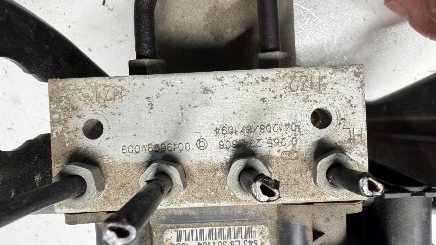 Pompa ABS SMART FORTWO 0.6 TURBO SMART 0265234306