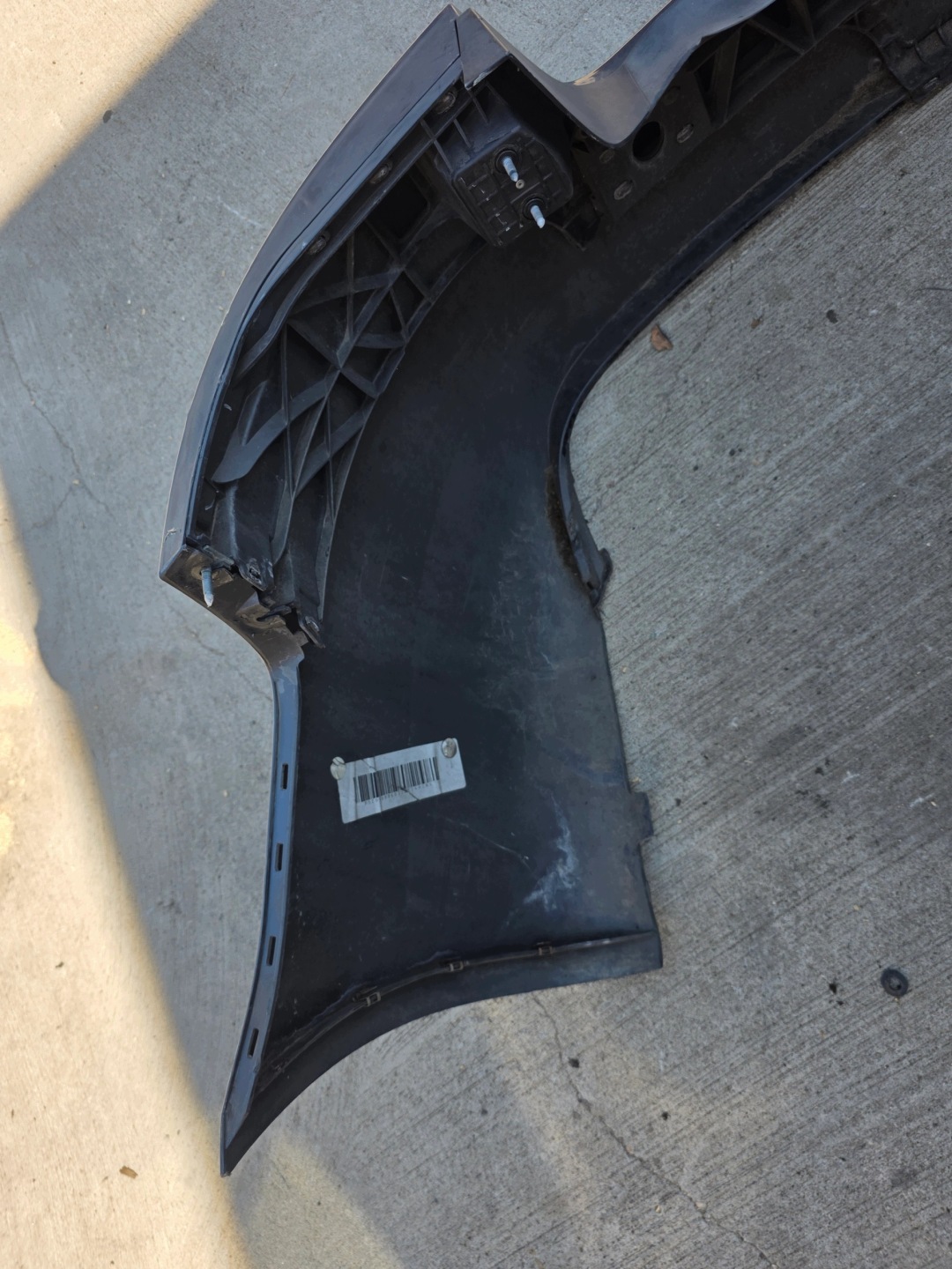 bumper rear part AUDI A4 B7 CABRIO LX7Z without PDC !!!