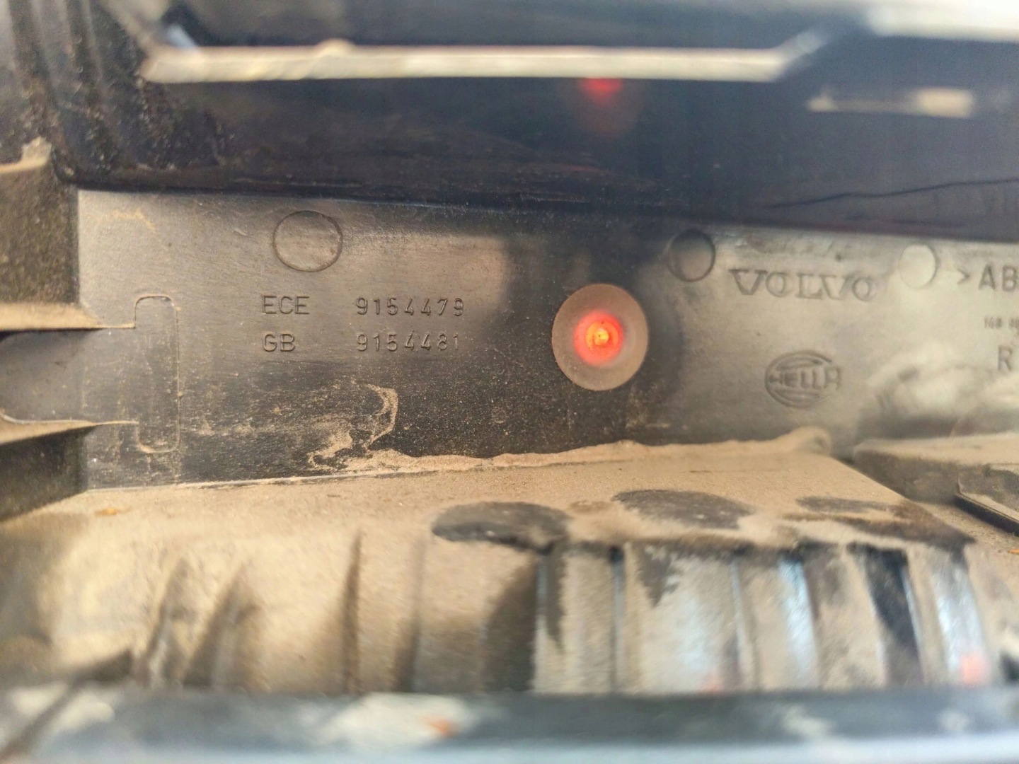 light right rear part VOLVO S80 and (1998-2004) 9154479