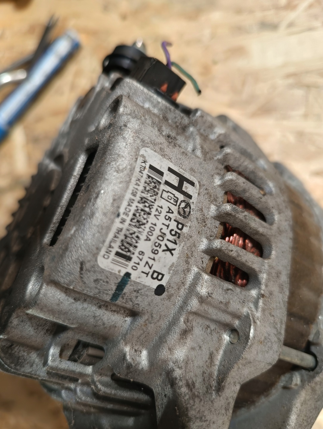 ALTERNATOR MAZDA CX3 A5tj0591zt