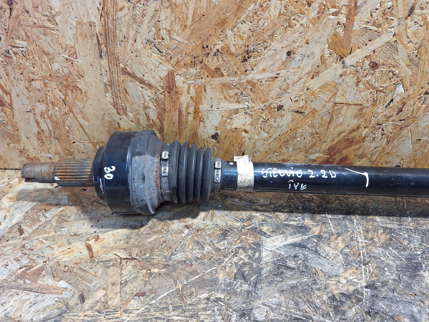 semi-axis rear part left ALFA ROMEO STELVIO 2.2 D 505504240