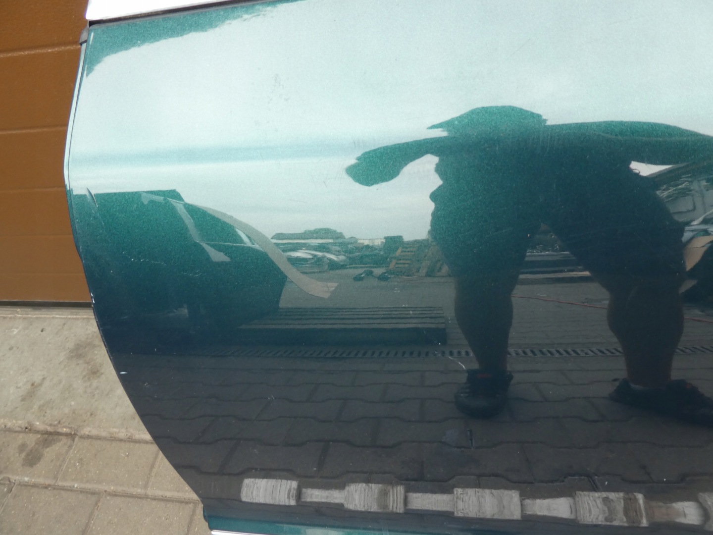 complete door left rear part SKODA SUPERB II