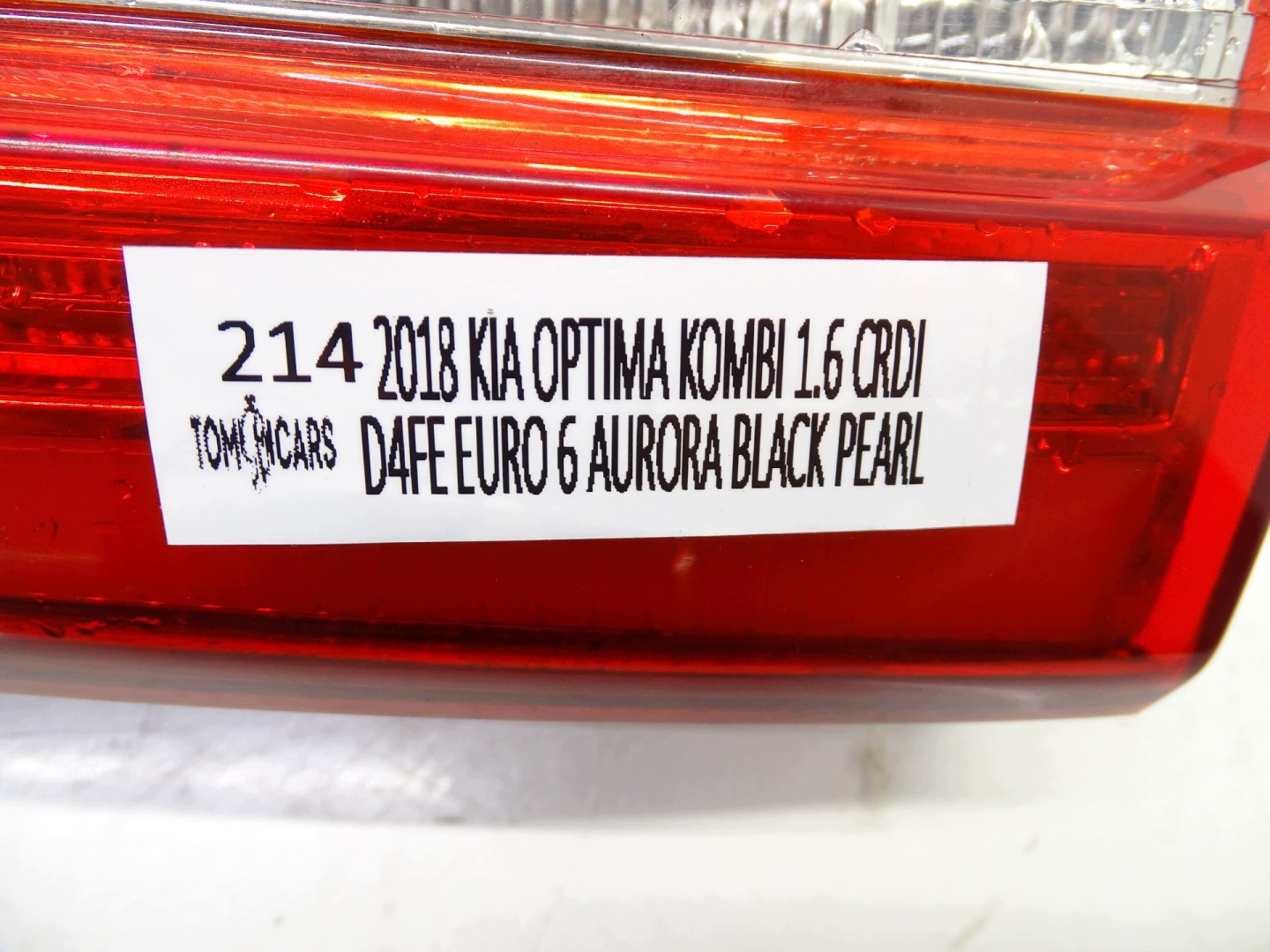 light rear part rear right KIA OPTIMA KOMBI 2018 ROK