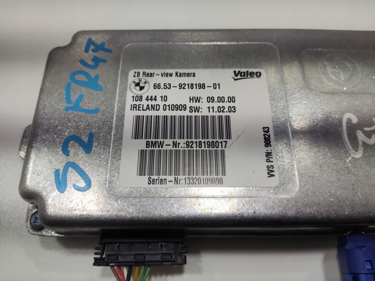 module control unit KAMERY BMW 5 GT F07 2009-2013 9218198