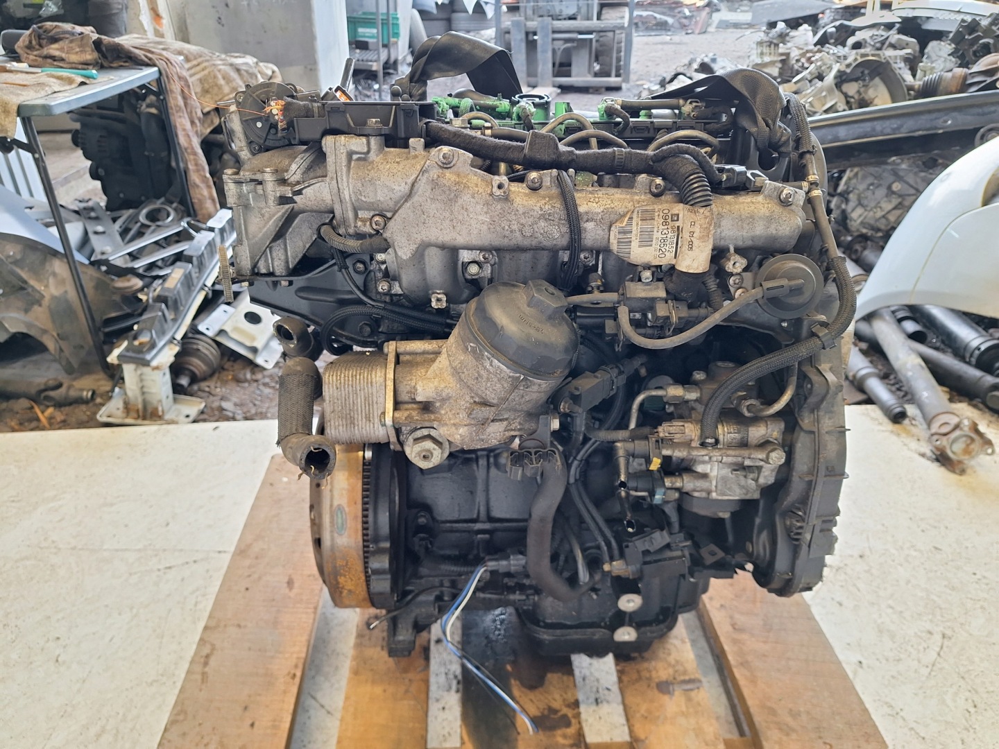 OPEL ASTRA J ASTRA IV 09-12 engine 1.7 CDTI 125KM 17DTR