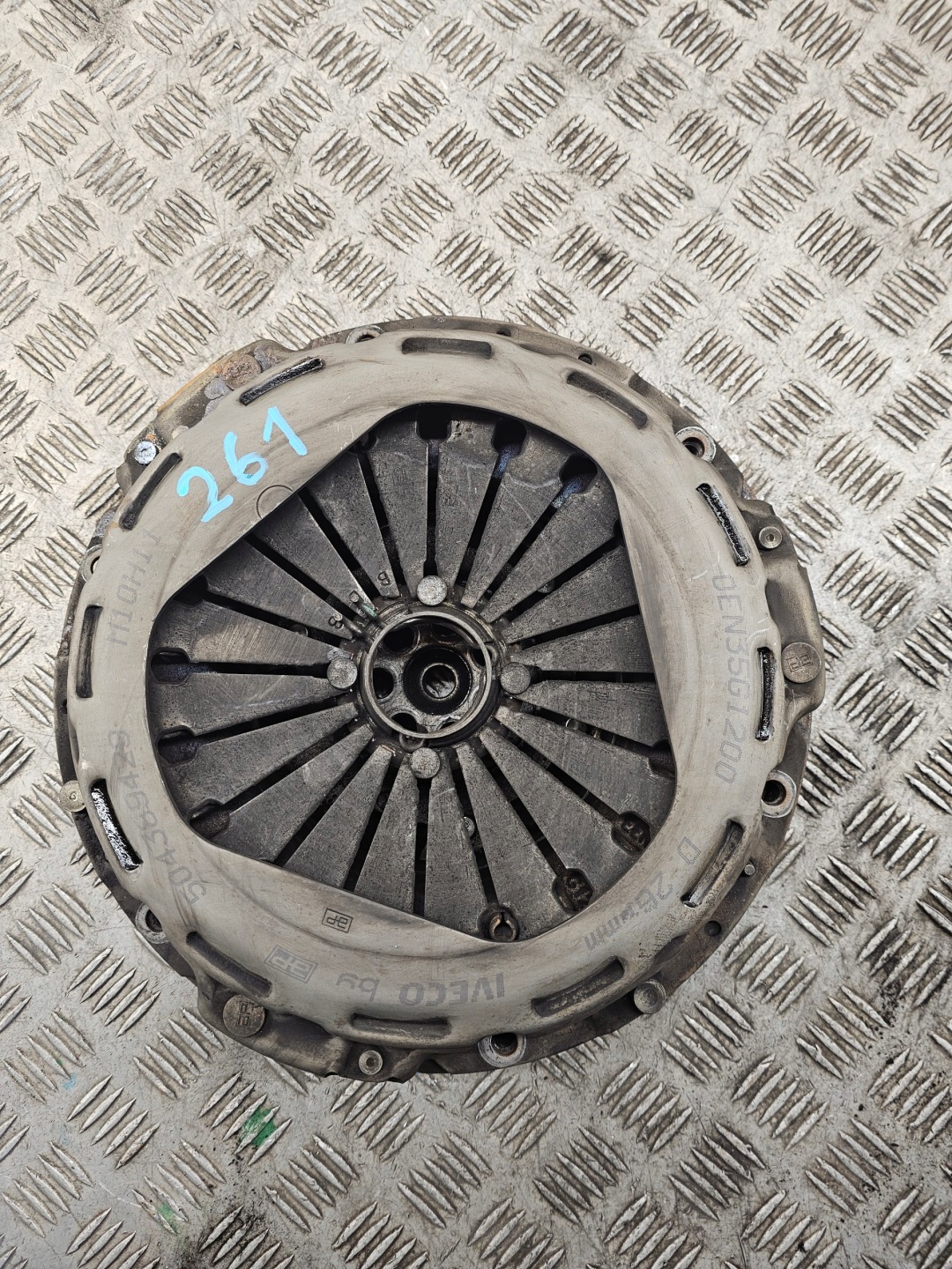 IVECO OE 504389429 Embrayage Disque de pression KOMPLET