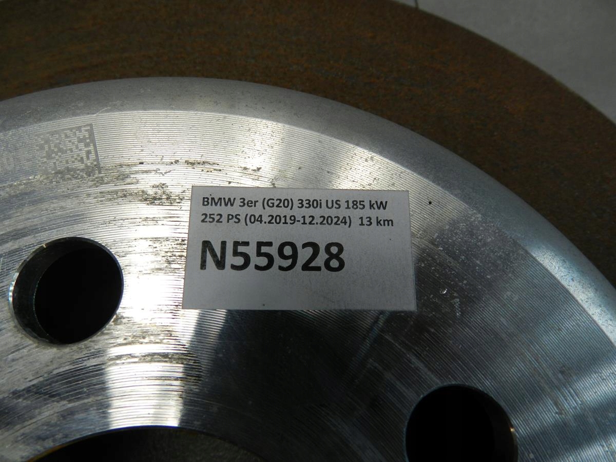 BMW 3 G20 kotuče plotýnky záď 6883980