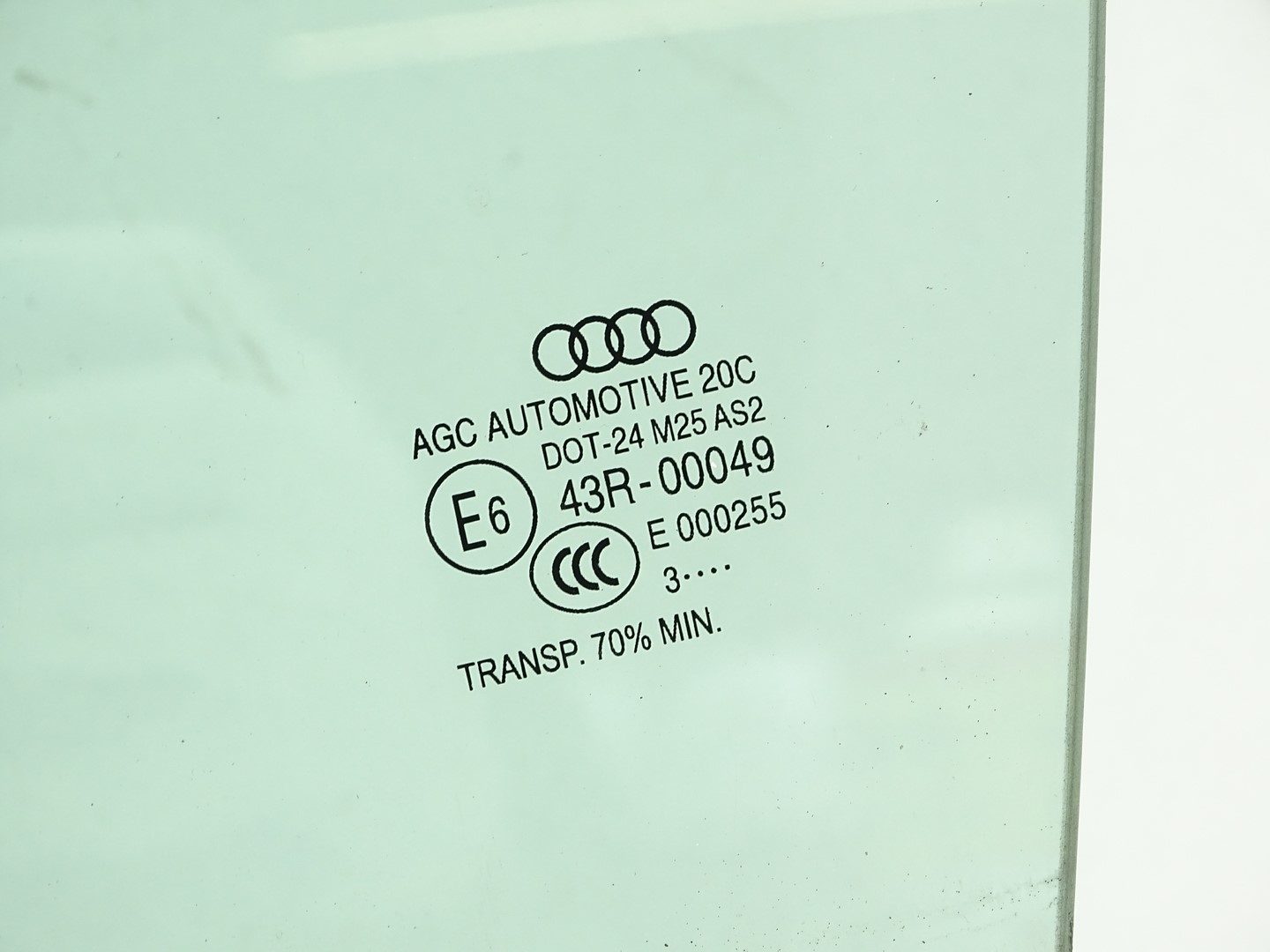 window side door left front left AS2 AUDI A3 8V CABRIO 2013