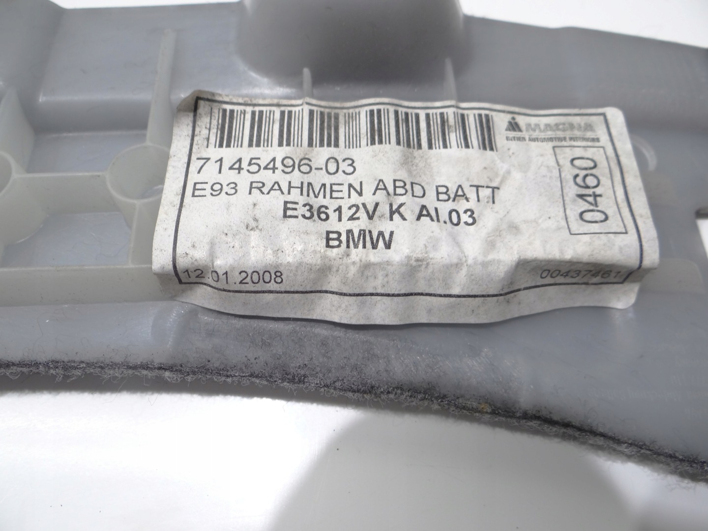 upholstery cover boot upholstery BMW E93 7145496