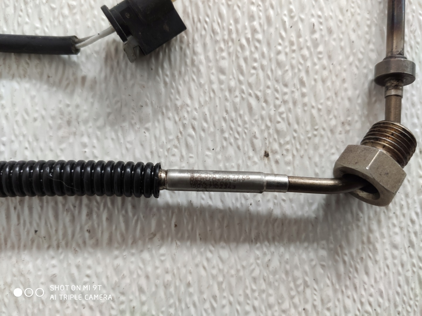 MERCEDES W176 W117 Sensor TEMPERATURY Gase