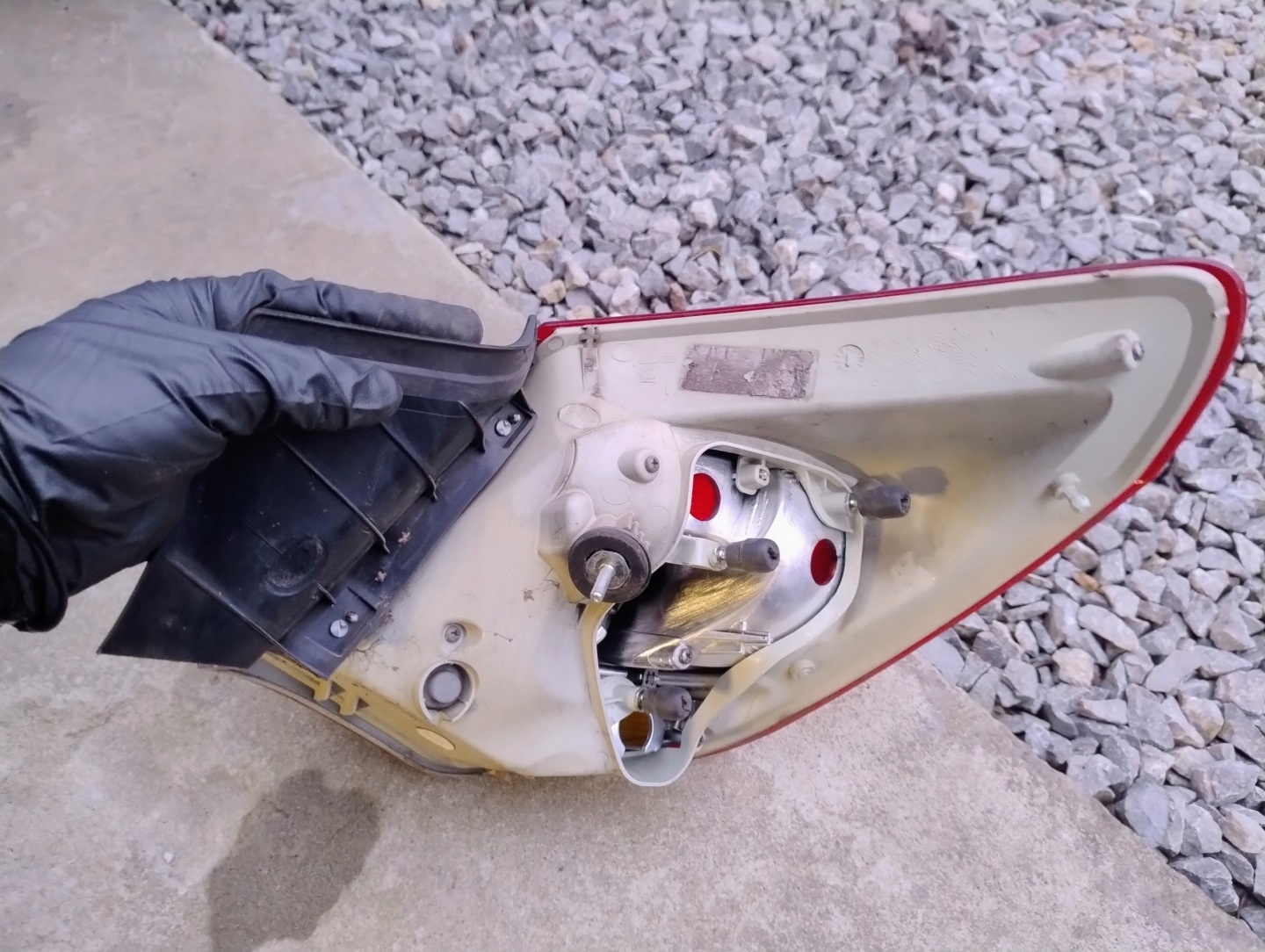light left rear part left rear opel astra j przedlift HB HATCHBACK