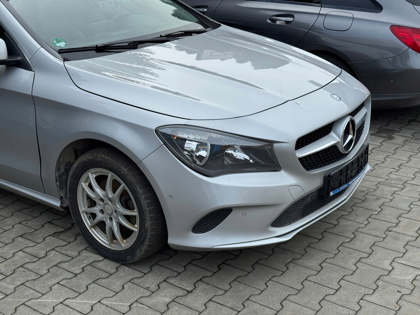 MERCEDES CLA W117 117 bumper bonnet radiator lights complete front 761 EU