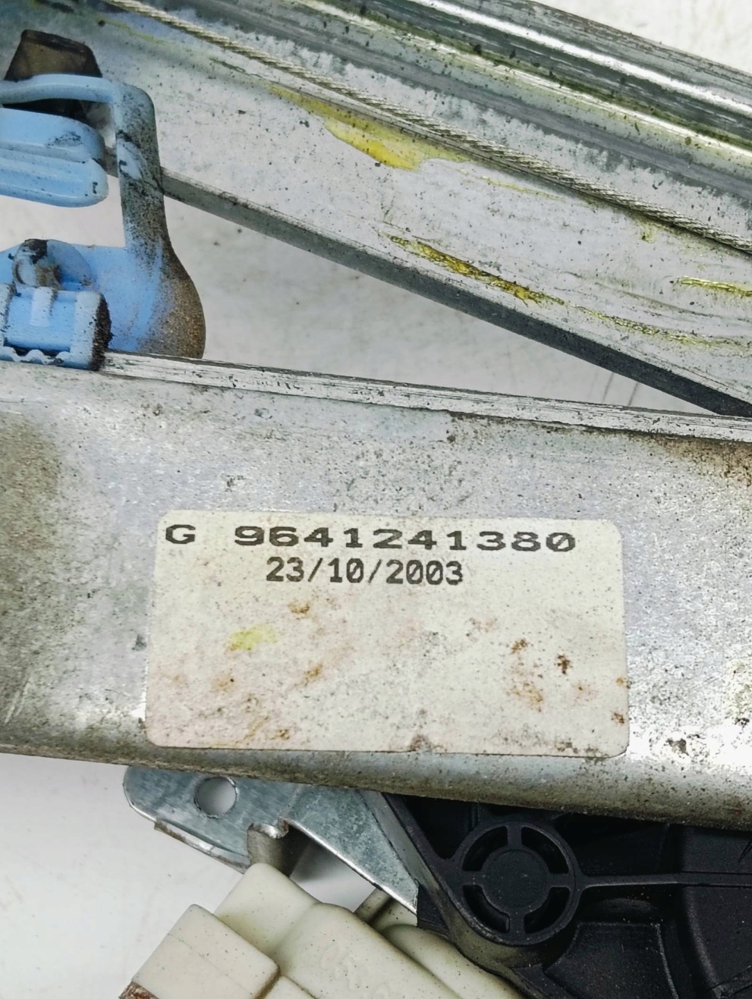 mechanism windows electrical left 6 Pin Citroen C2 03r G9641241380