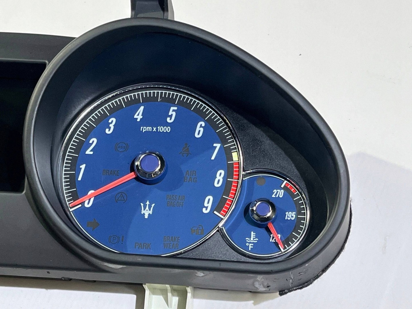 dials predkosciomierz dials Maserati GranTurismo 2008
